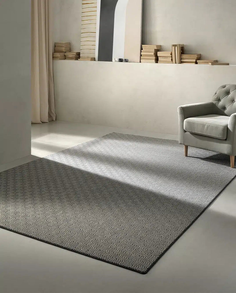 Alfombra de Interior y Exterior Gala Key Circular - pino_y_jacaranda