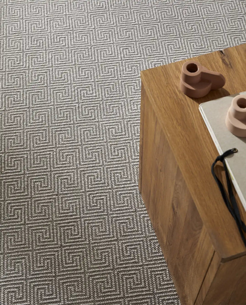 Alfombra de Interior y Exterior Gala Key Circular - pino_y_jacaranda