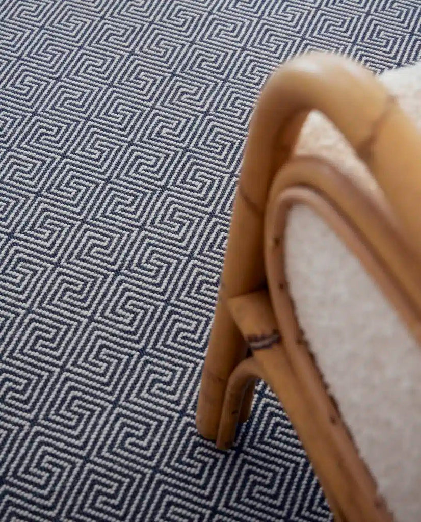 Alfombra de Interior y Exterior Gala Key Circular - pino_y_jacaranda