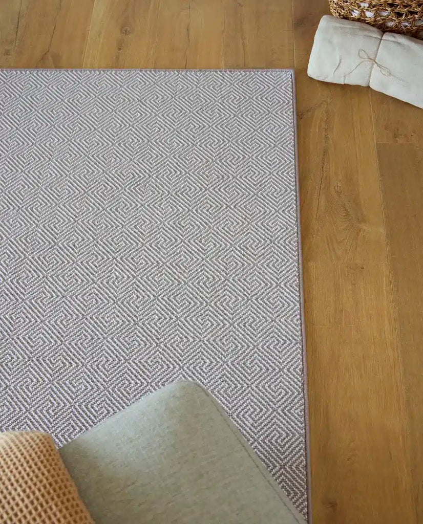 Alfombra de Interior y Exterior Gala Key Circular - pino_y_jacaranda