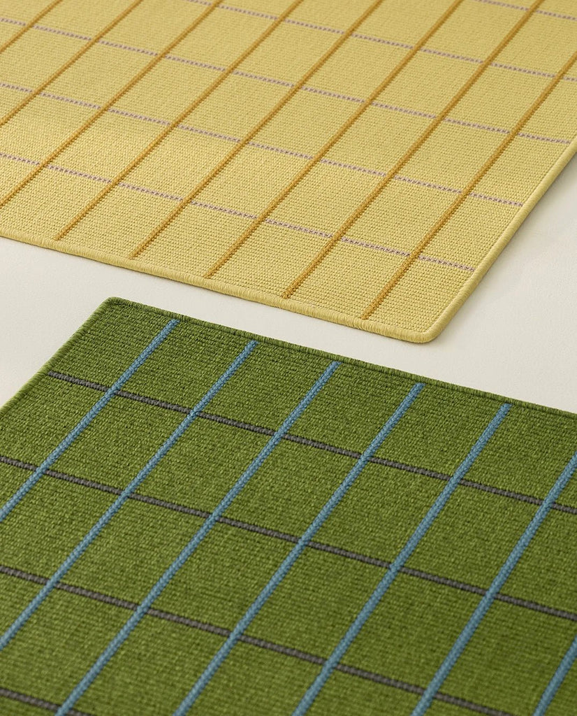 Alfombra de Interior y Exterior Kilt Circular - pino_y_jacaranda