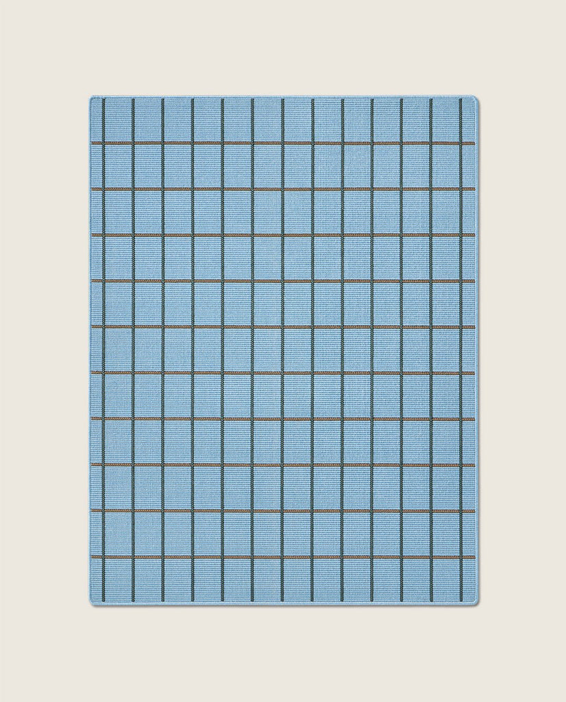 Alfombra de Interior y Exterior Kilt Circular - pino_y_jacaranda