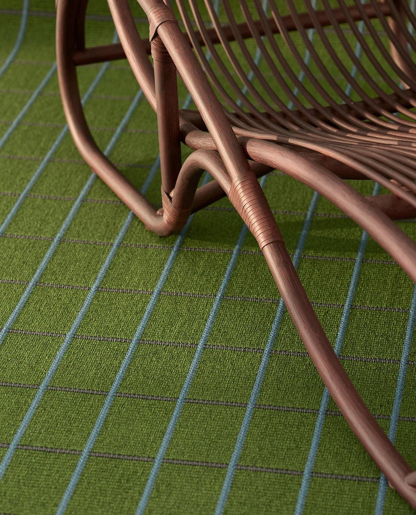 Alfombra de Interior y Exterior Kilt Circular - pino_y_jacaranda