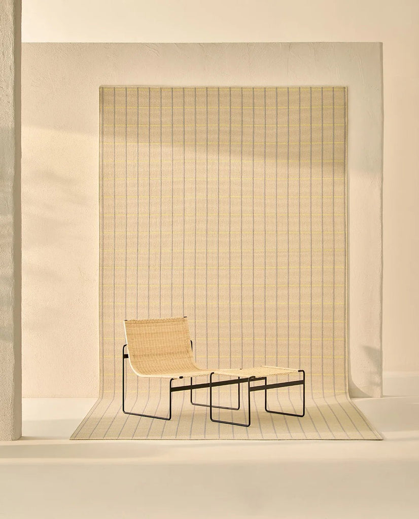 Alfombra de Interior y Exterior Kilt Circular - pino_y_jacaranda