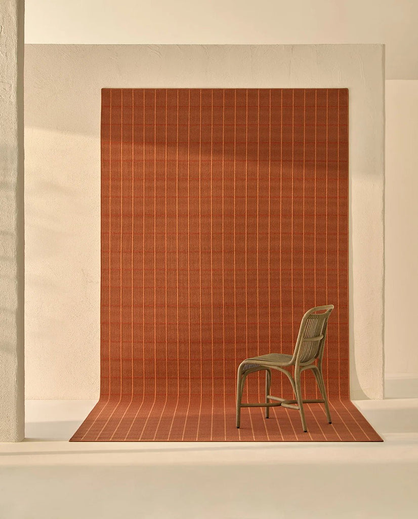 Alfombra de Interior y Exterior Kilt Circular - pino_y_jacaranda