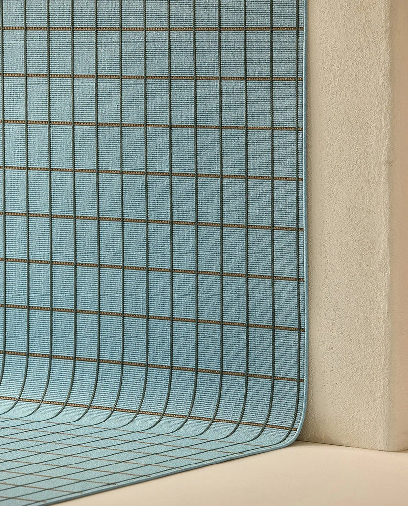 Alfombra de Interior y Exterior Kilt Circular - pino_y_jacaranda