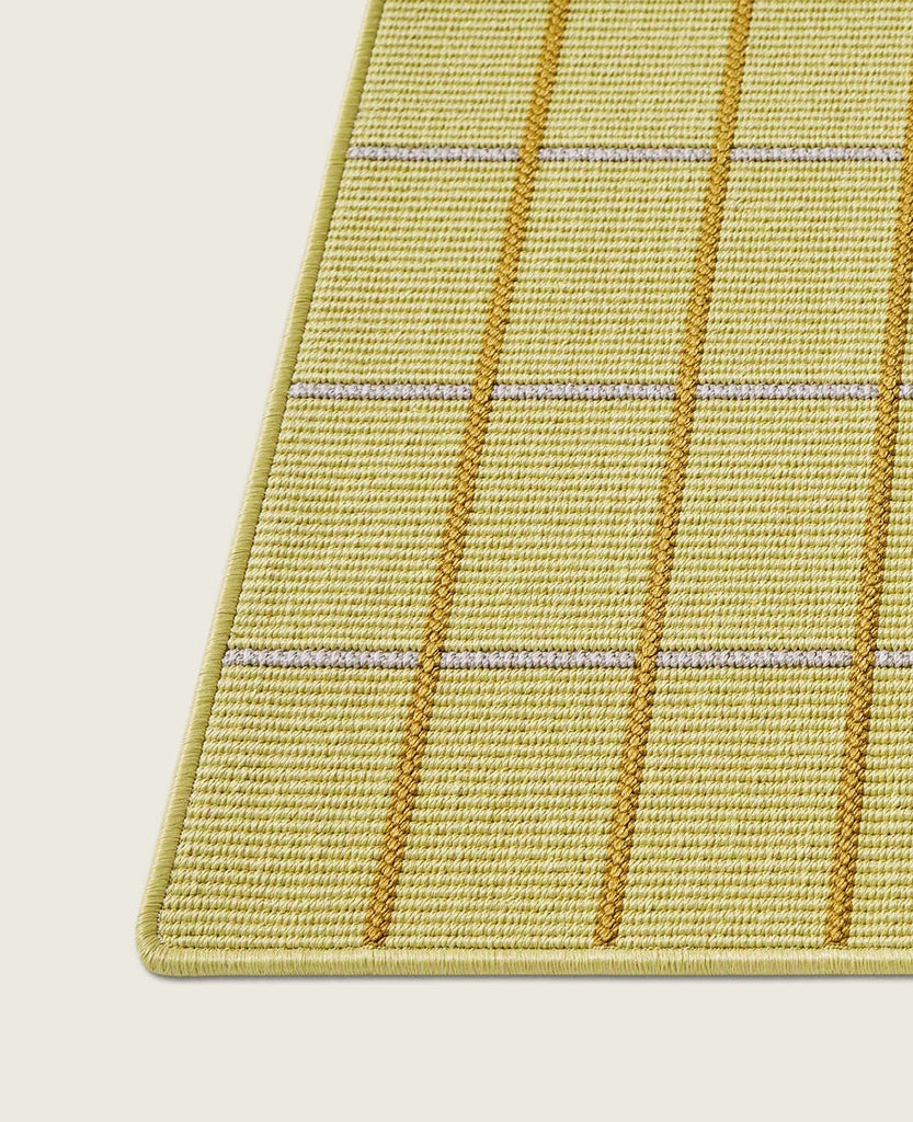 Alfombra de Interior y Exterior Kilt Circular - pino_y_jacaranda