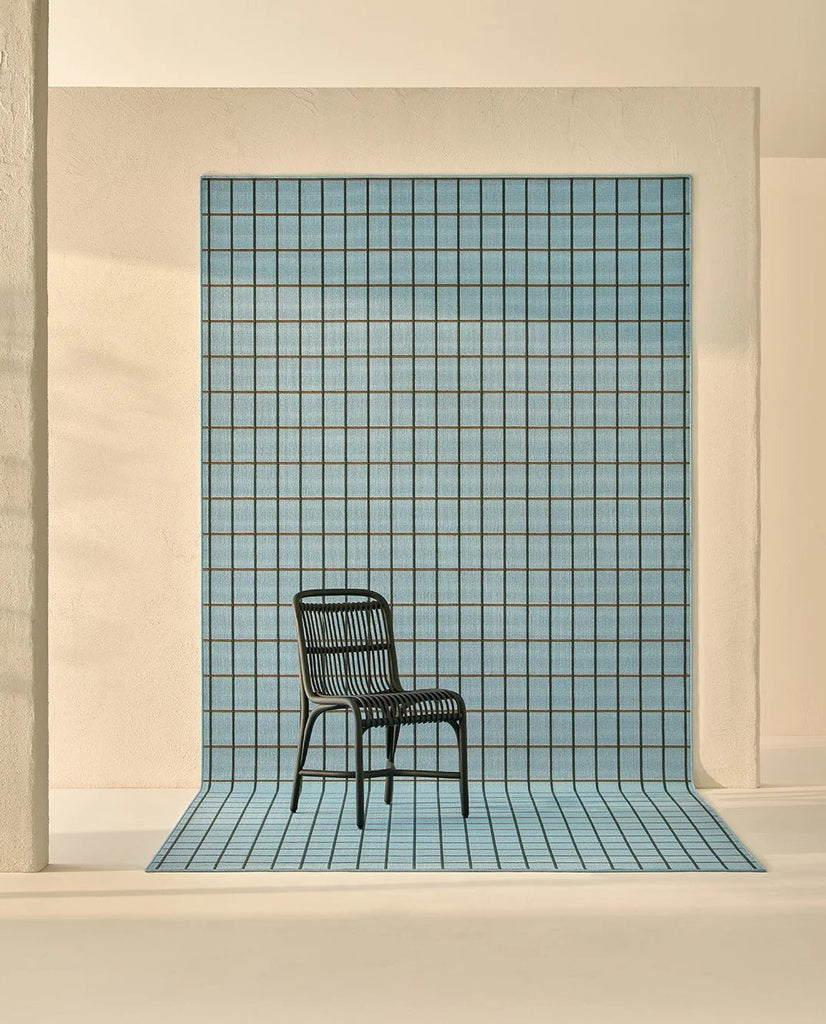 Alfombra de Interior y Exterior Kilt Circular - pino_y_jacaranda