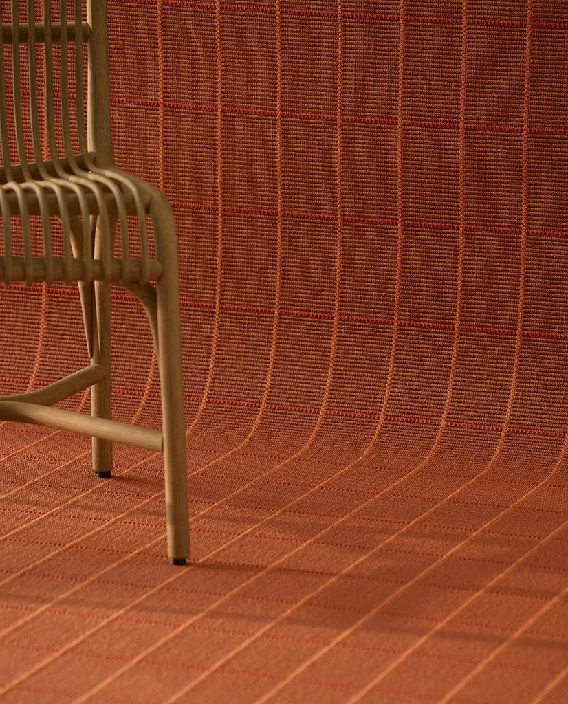 Alfombra de Interior y Exterior Kilt Circular - pino_y_jacaranda