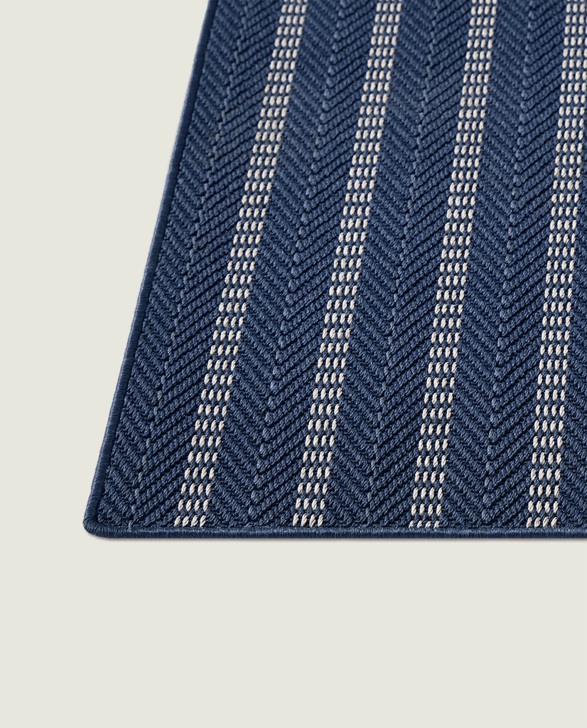 Alfombra de Interior y Exterior Maya Lineage Circular - pino_y_jacaranda