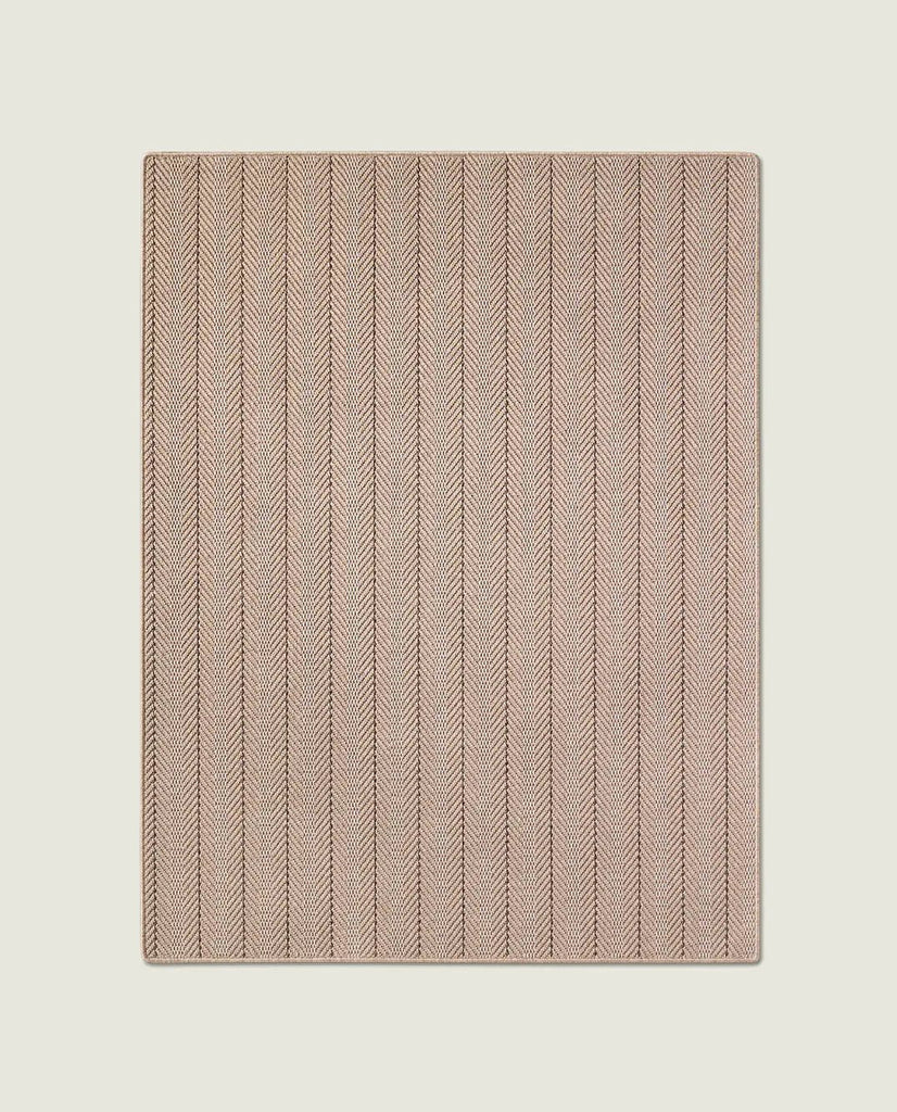 Alfombra de Interior y Exterior Maya Lineage Circular - pino_y_jacaranda