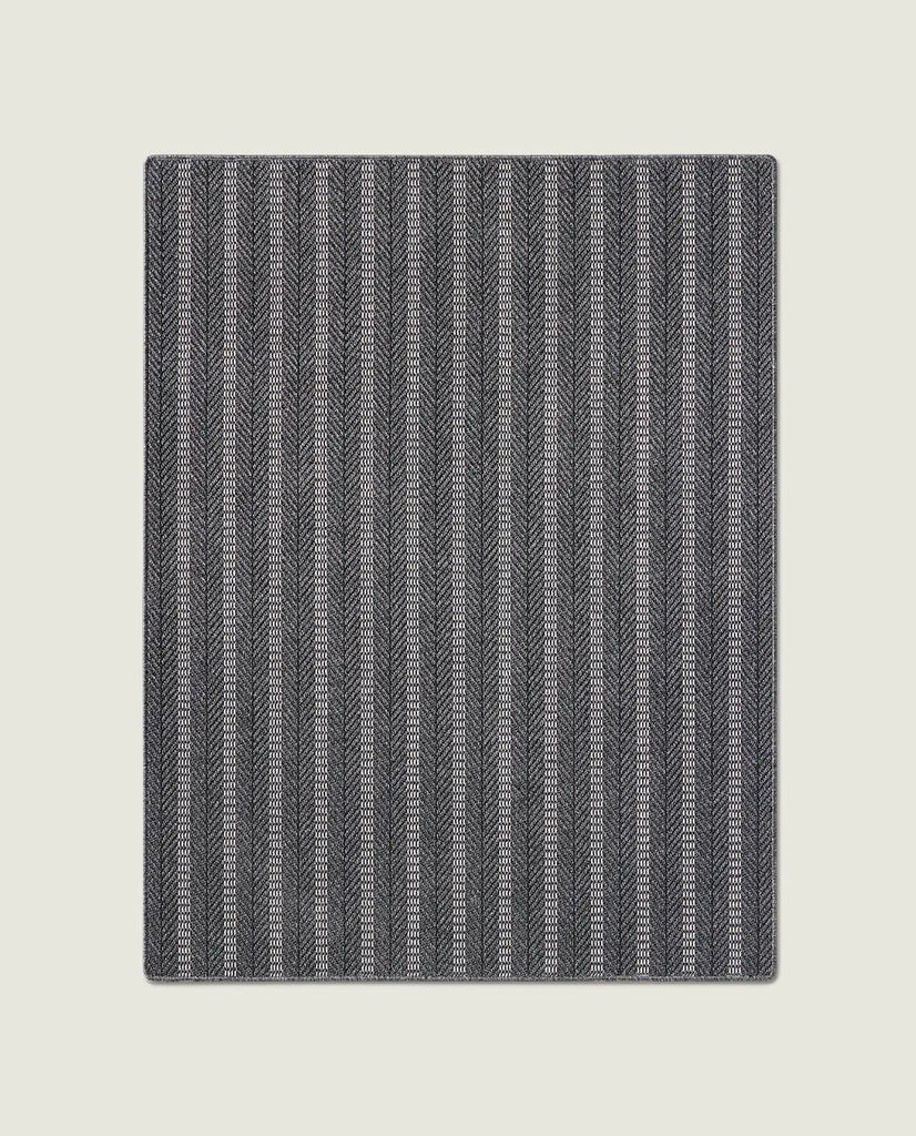 Alfombra de Interior y Exterior Maya Lineage Circular - pino_y_jacaranda