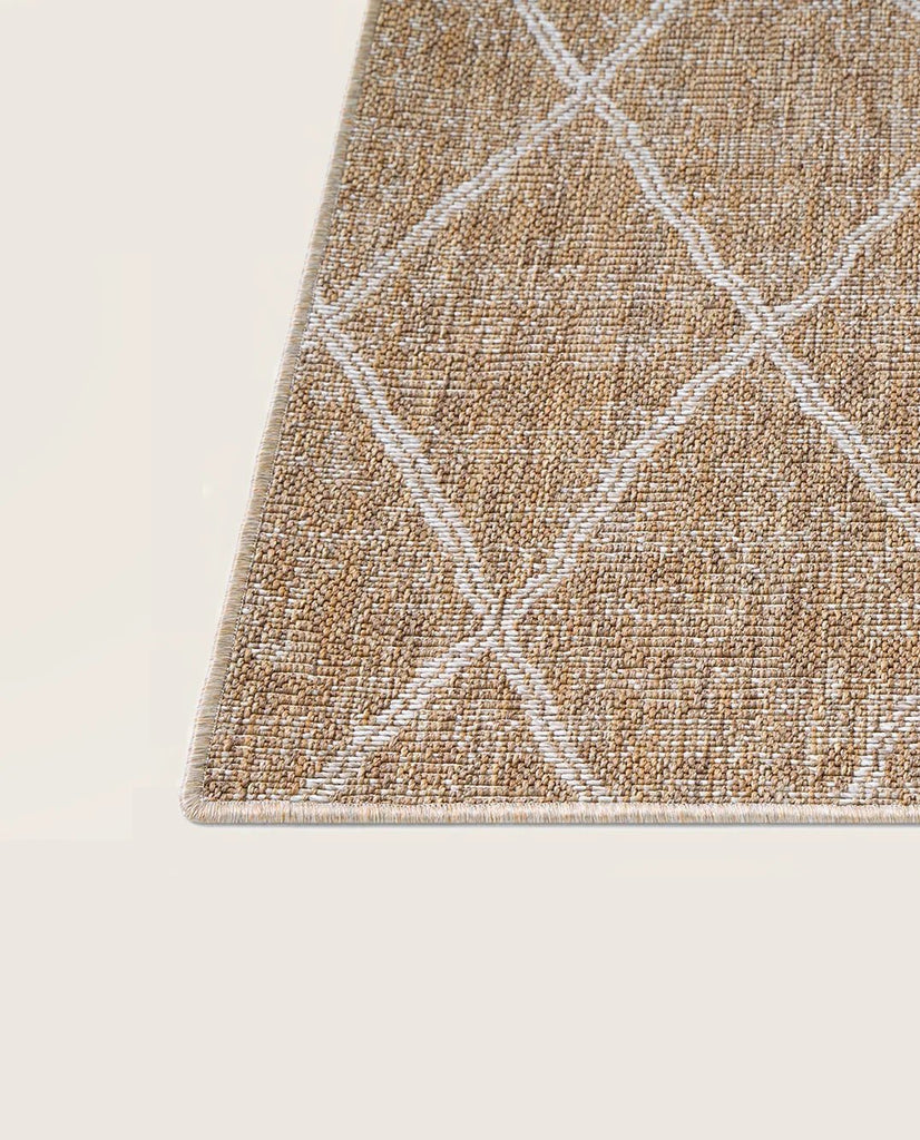 Alfombra de Interior y Exterior Palma Nomad Circular - pino_y_jacaranda