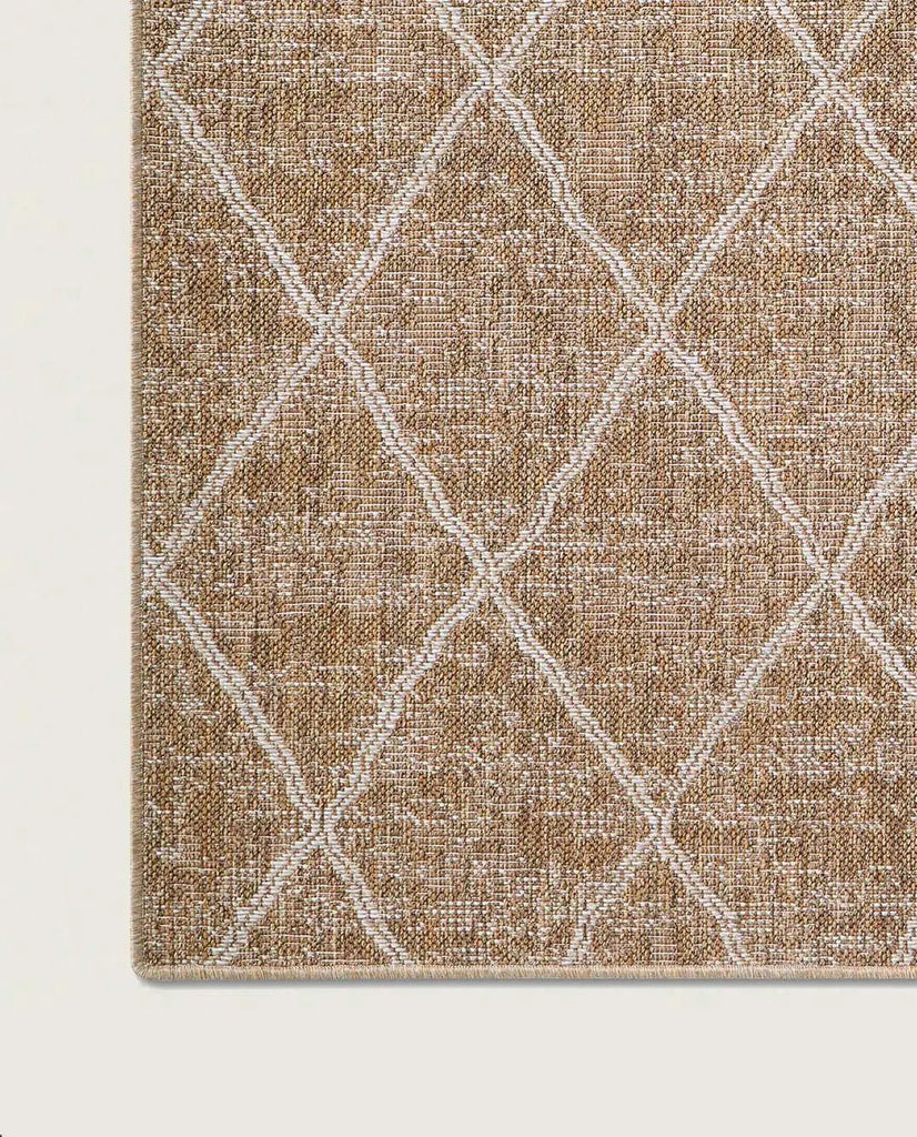 Alfombra de Interior y Exterior Palma Nomad Circular - pino_y_jacaranda