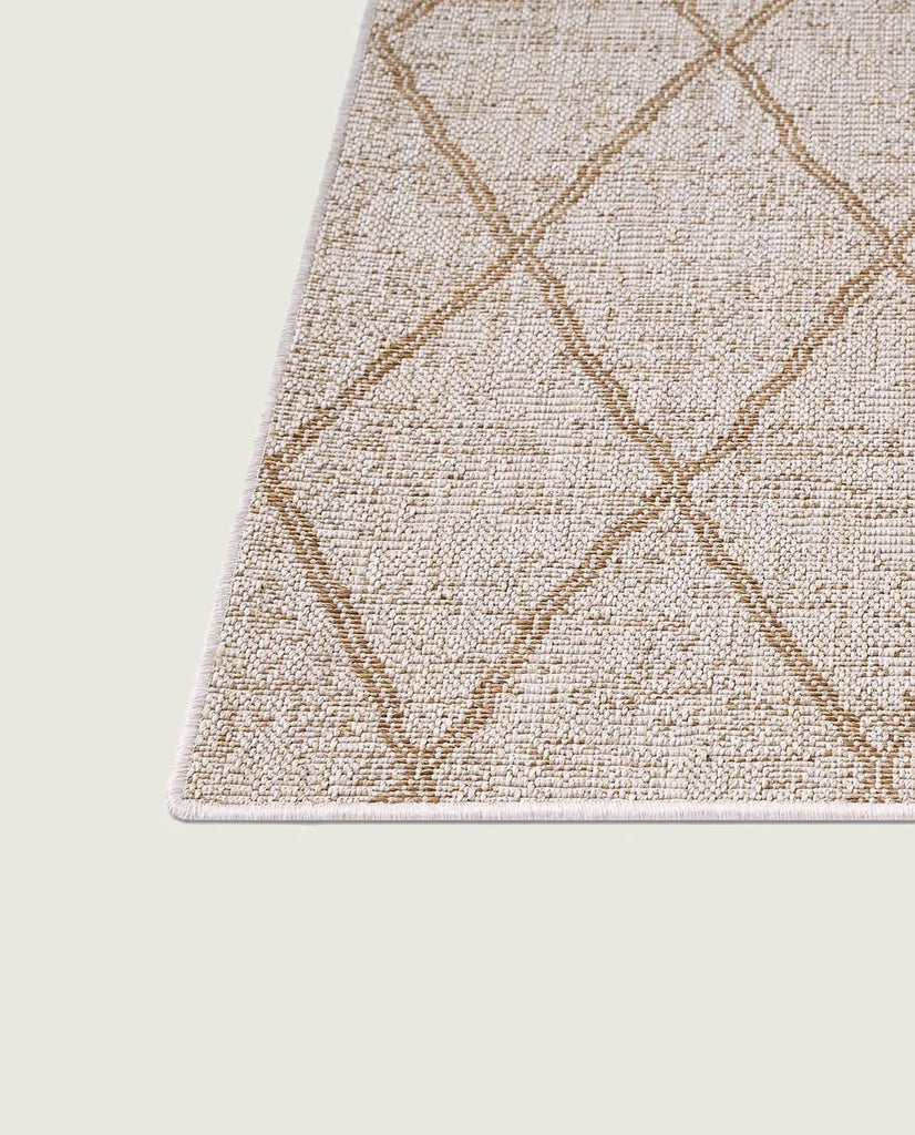 Alfombra de Interior y Exterior Palma Nomad Circular - pino_y_jacaranda