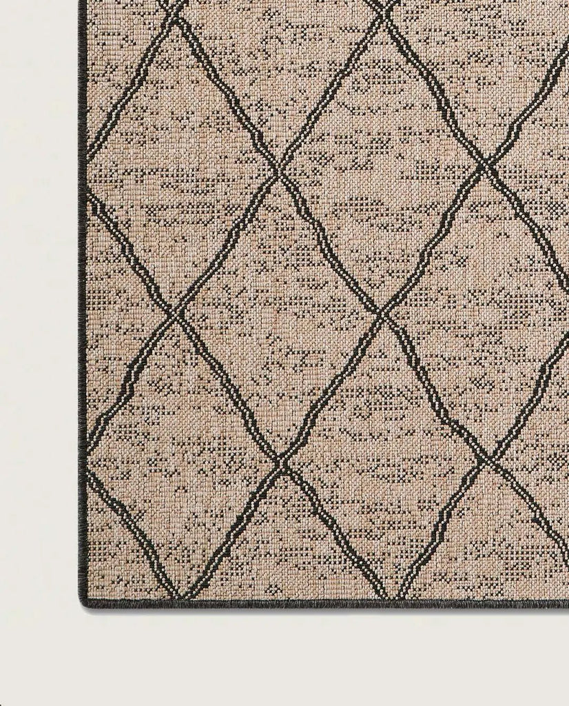 Alfombra de Interior y Exterior Palma Nomad Circular - pino_y_jacaranda