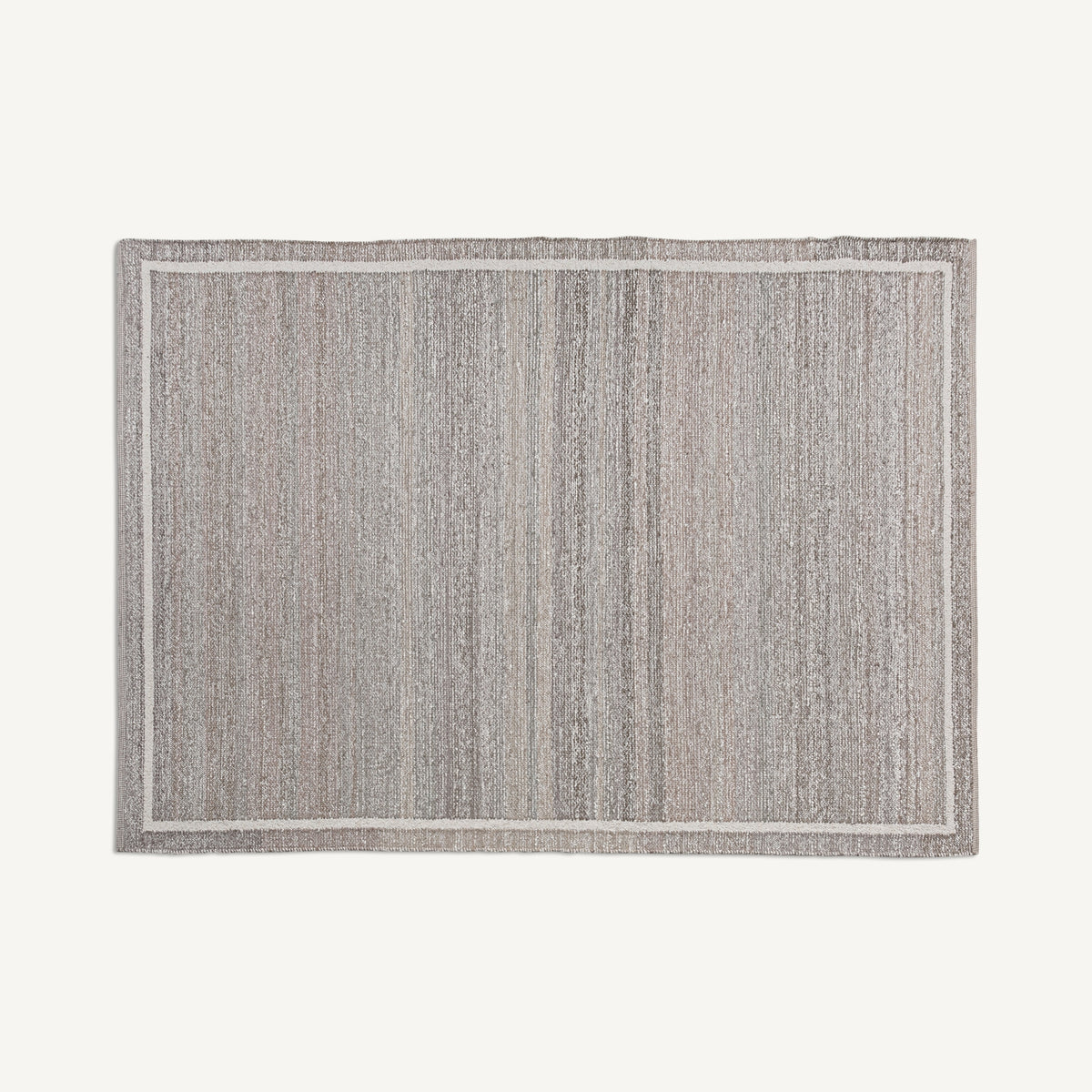 Alfombra de lana crema Calnegre