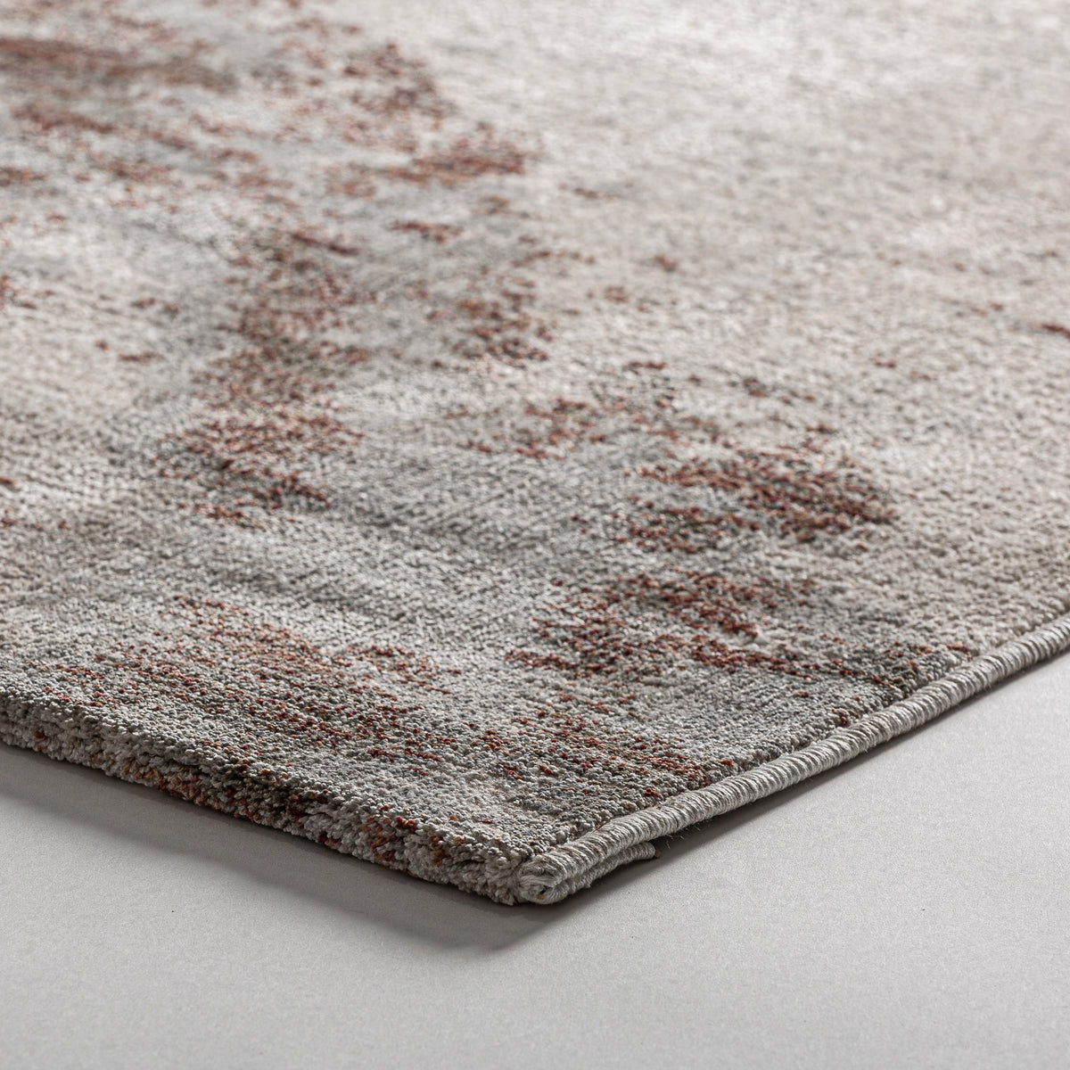 Alfombra de viscosa marrón Bolnuevo