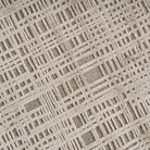 Alfombra de viscosa y lana gris Calblanque