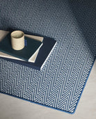 Alfombra Diana Herringbone Circular - #pino_y_jacaranda#