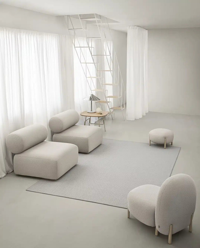 Alfombra Diana Herringbone Circular - #pino_y_jacaranda#