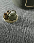 Alfombra Diana Herringbone Circular - #pino_y_jacaranda#