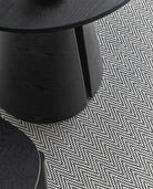 Alfombra Diana Herringbone Circular - #pino_y_jacaranda#