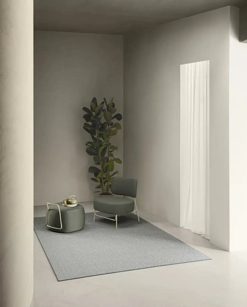 Alfombra Diana Herringbone Circular - #pino_y_jacaranda#