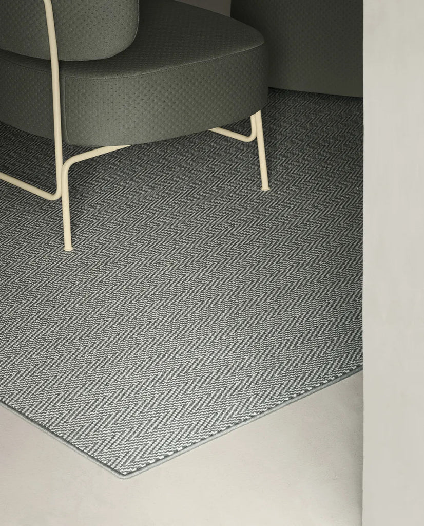 Alfombra Diana Herringbone Circular - #pino_y_jacaranda#