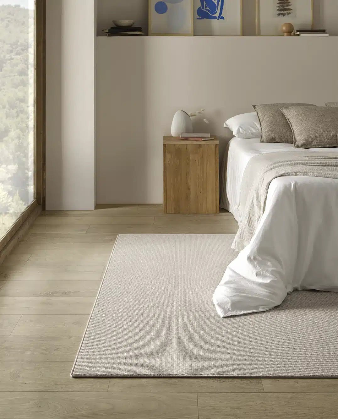 Alfombra Diana Herringbone Circular - #pino_y_jacaranda#