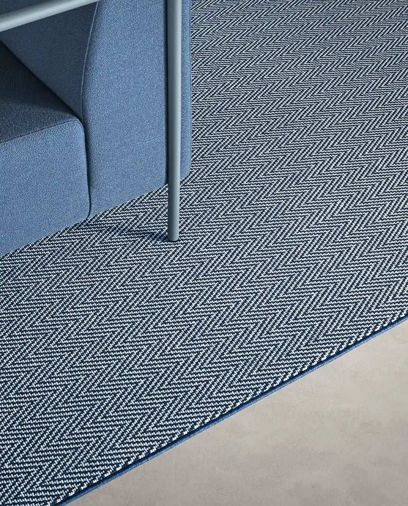 Alfombra Diana Herringbone Circular - #pino_y_jacaranda#