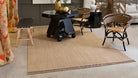 Alfombra rectangular de sisal Hebi