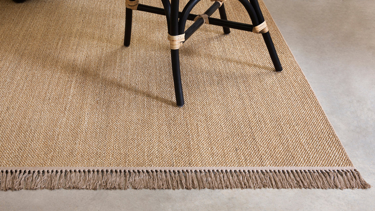 Alfombra redonda de sisal Hebi