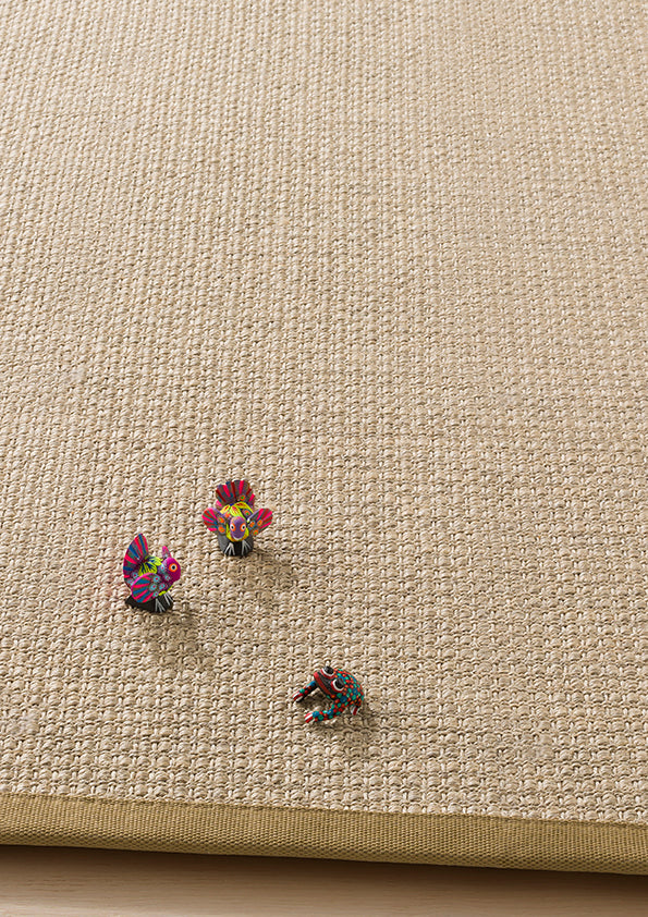 Alfombra redonda de sisal Heneken