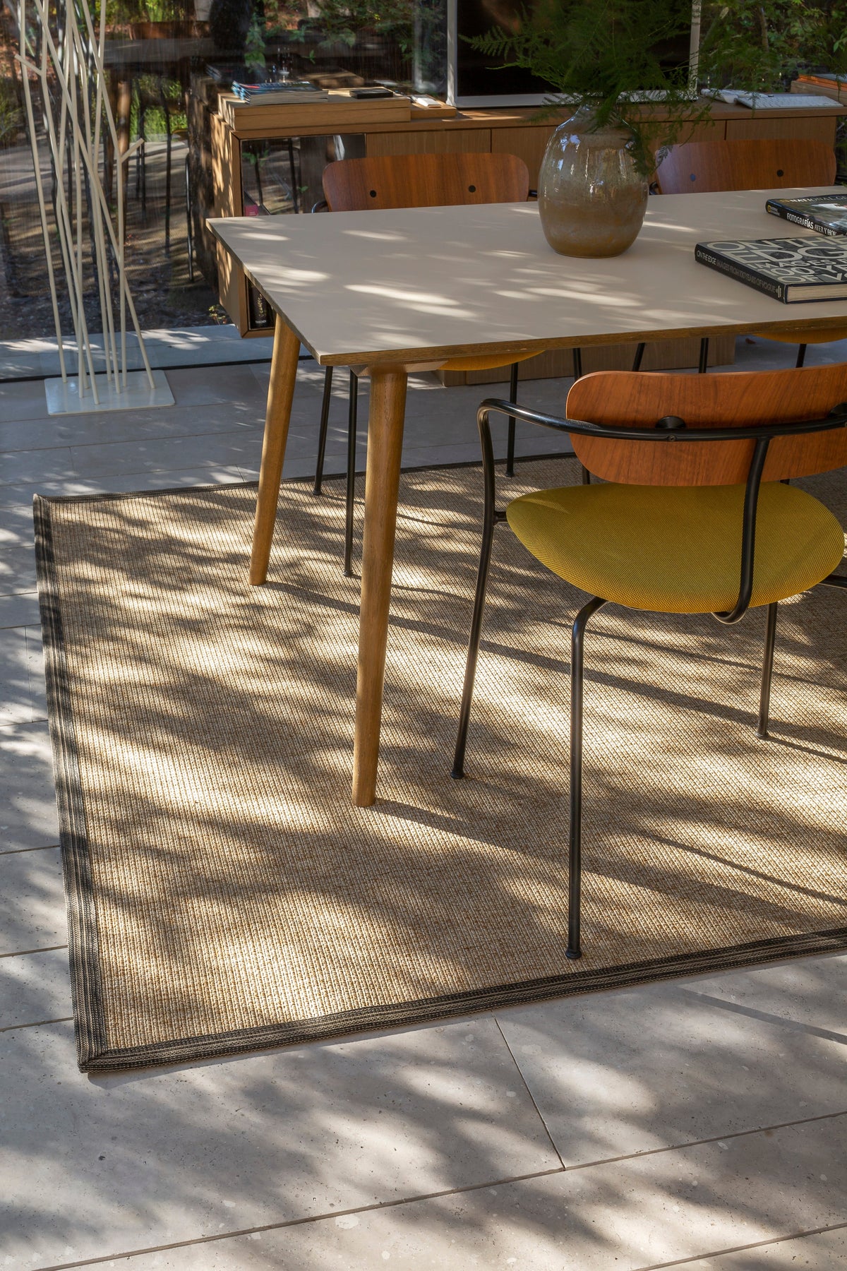 Alfombra rectangular de interior y exterior Hydro