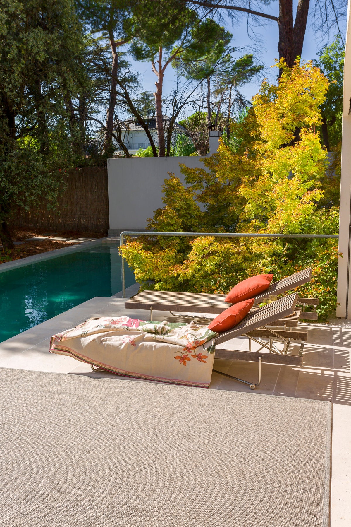 Alfombra rectangular de interior y exterior Hydro