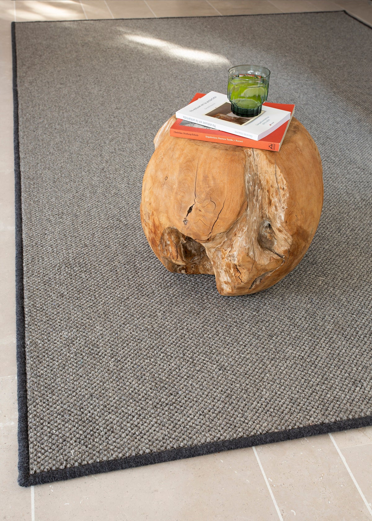 Alfombra rectangular de lana Karma
