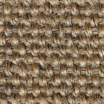 Alfombra redonda de sisal Kitsune - 32 Topaz