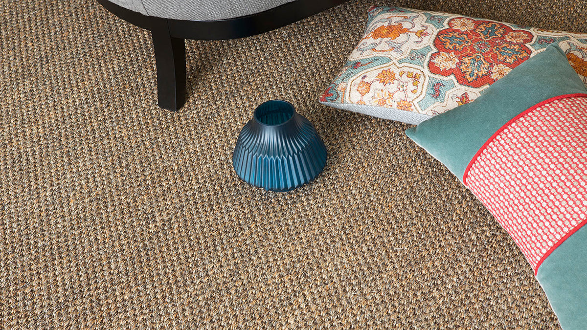 Alfombra redonda de sisal Kodama