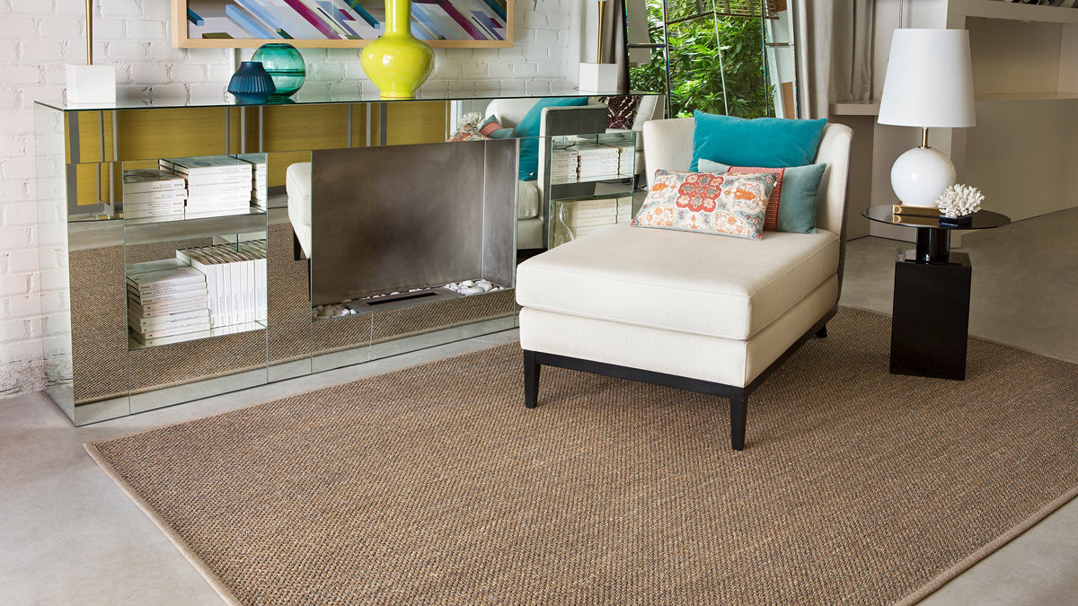 Alfombra redonda de sisal Kodama
