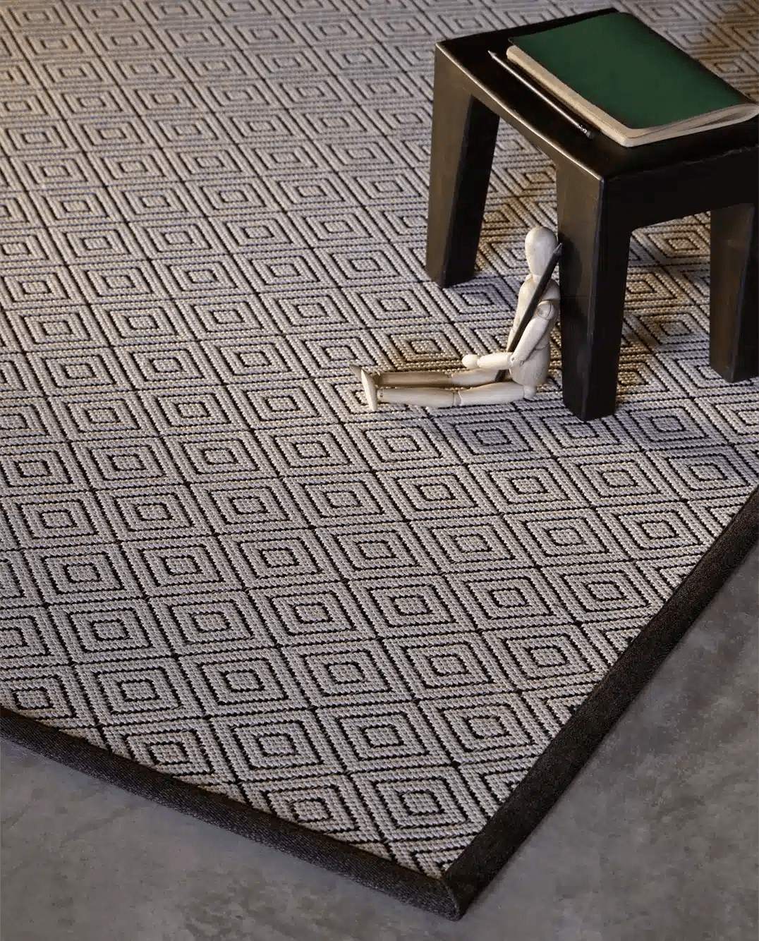 Alfombra Maya Rhomus - #pino_y_jacaranda#