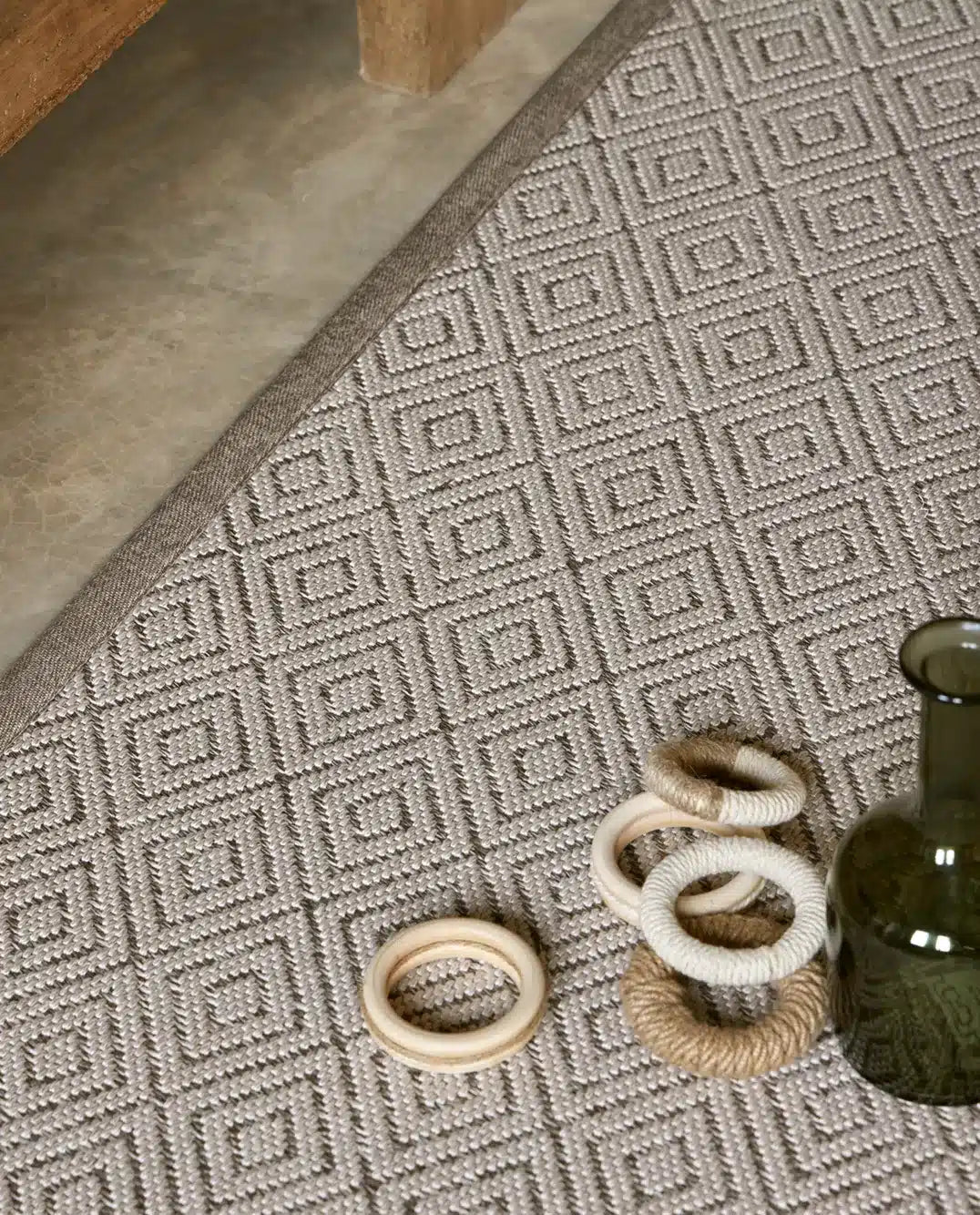 Alfombra Maya Rhomus - #pino_y_jacaranda#