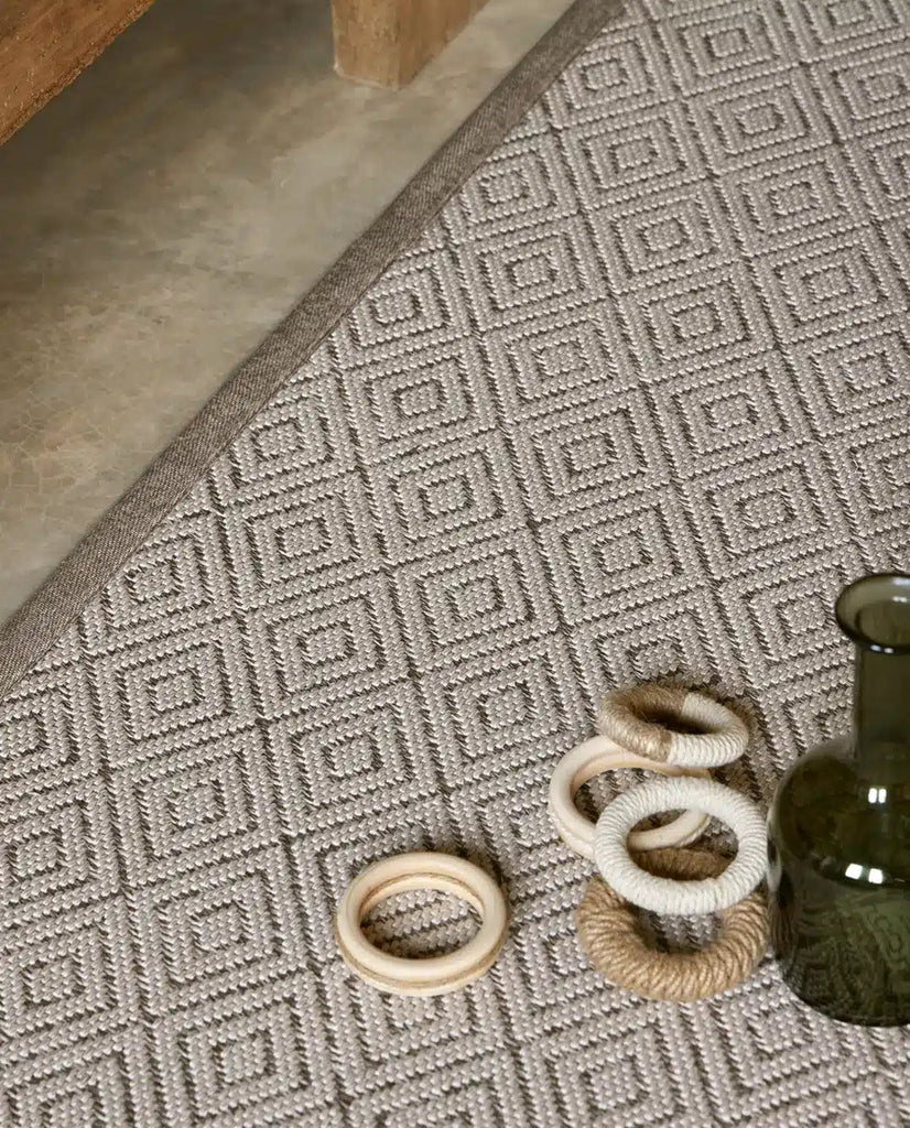 Alfombra Maya Rhomus - #pino_y_jacaranda#