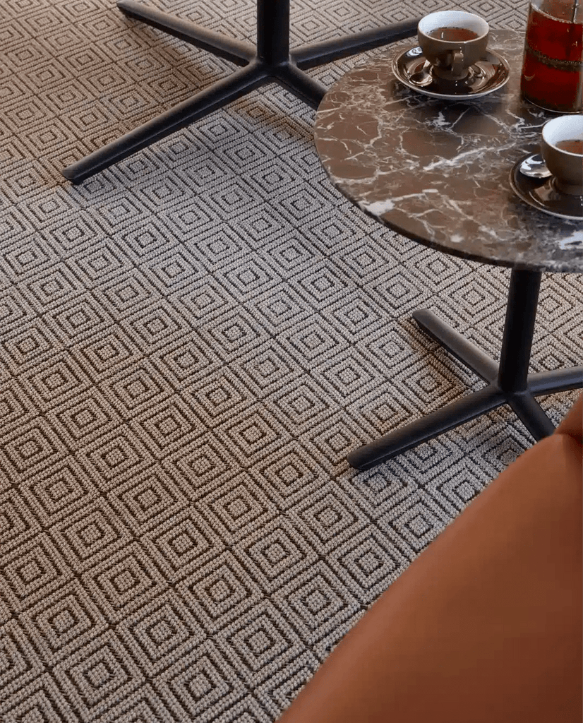 Alfombra Maya Rhomus - #pino_y_jacaranda#