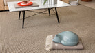 Alfombra rectangular de sisal y lana Ninkasi
