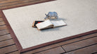 Alfombra rectangular de sisal Oni