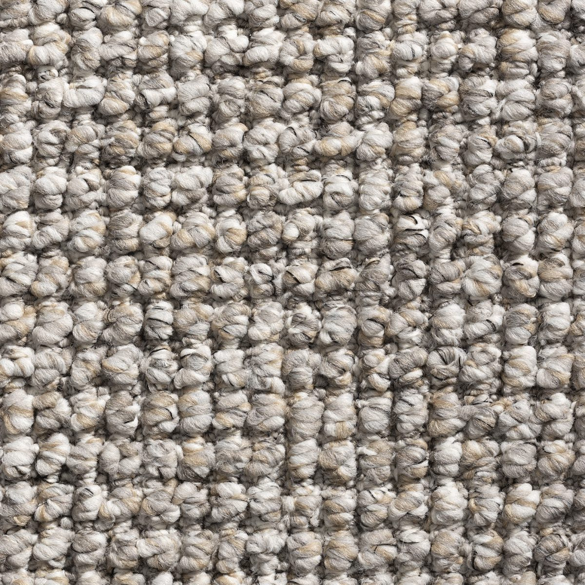 Alfombra rectangular de bucle Pompas - 618 Karité