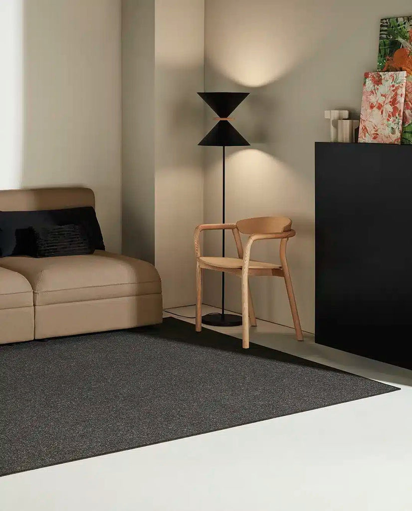 Alfombra Redonda de Interior Nórdica Classic - pino_y_jacaranda