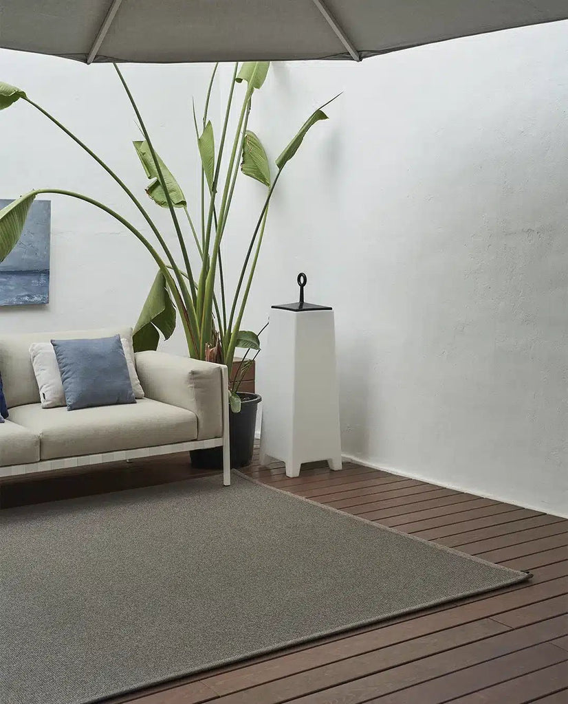 Alfombra Redonda de Interior y Exterior Nature Premium Lite - pino_y_jacaranda