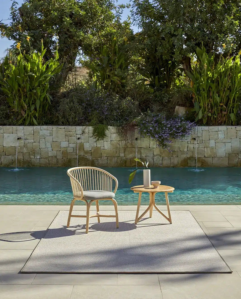 Alfombra Redonda de Interior y Exterior Terra Atacama - pino_y_jacaranda